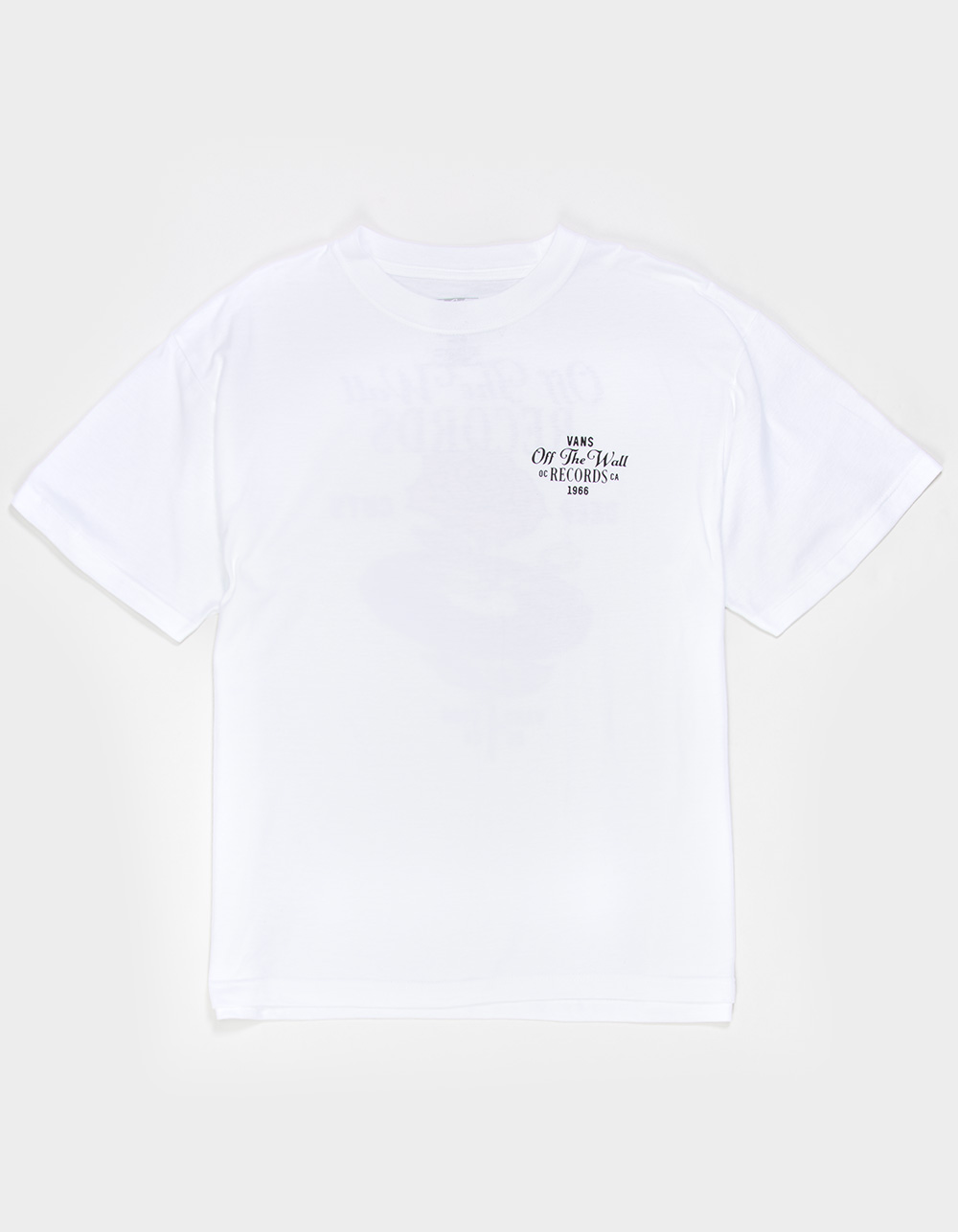 VANS Deep Cut Mens Tee - WHITE