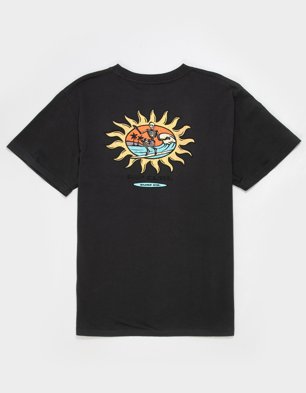 RIP CURL Island Paradiso Boys Tee - WASHED BLACK