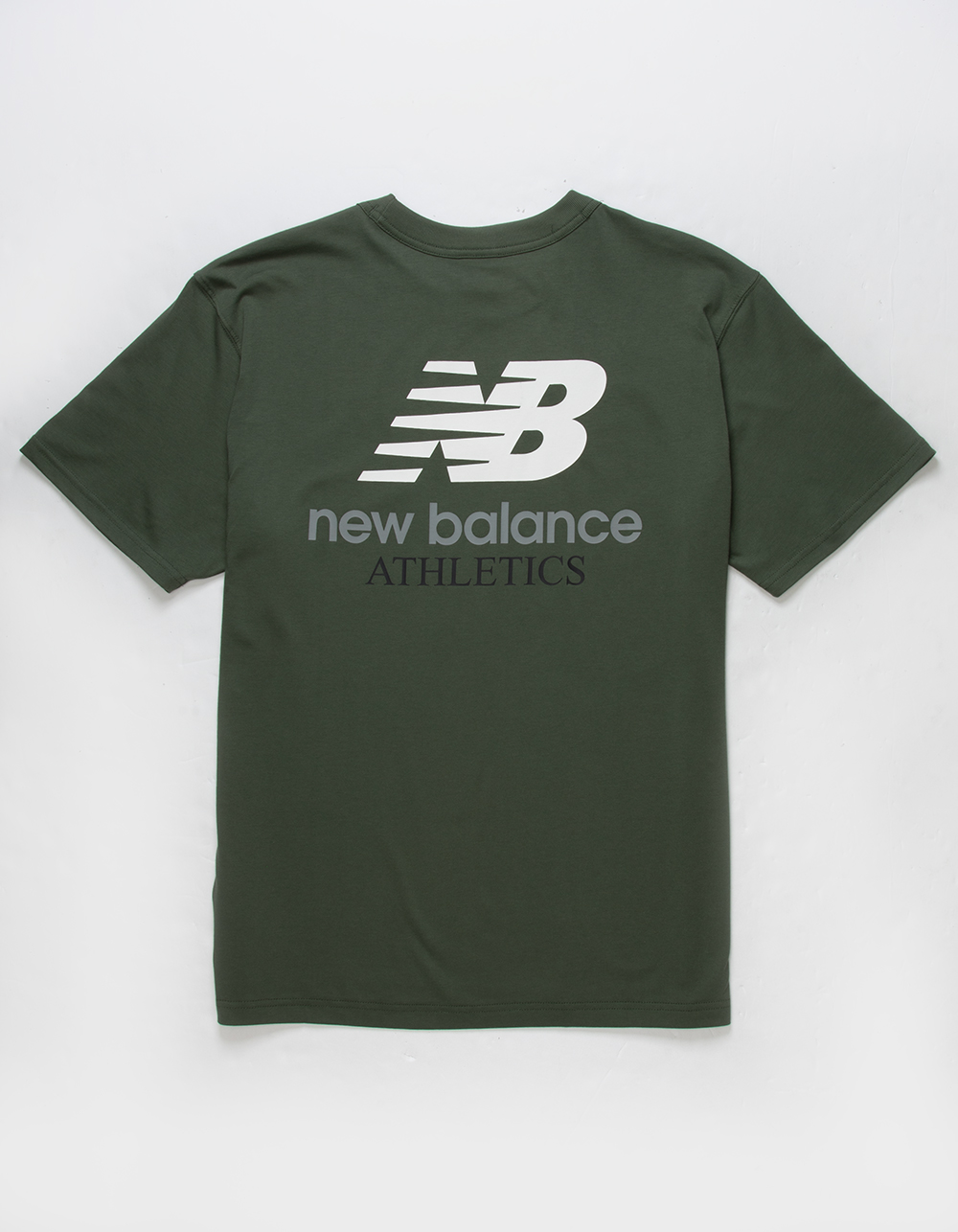 NEW BALANCE Athletics Logo OLIVE - Tee | Tillys Mens