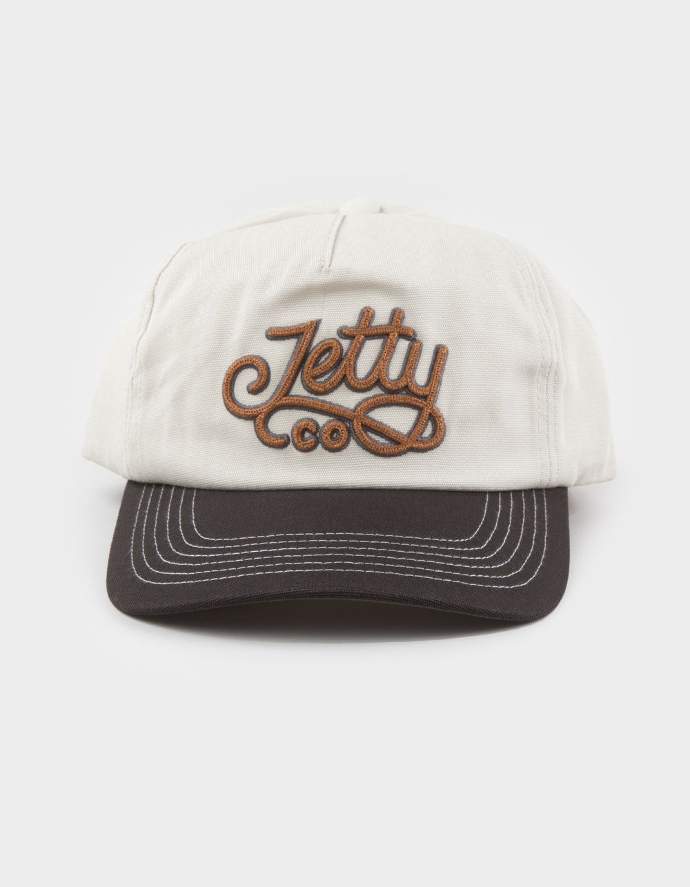 JETTY Rodeo Snapback Hat - BROWN COMBO