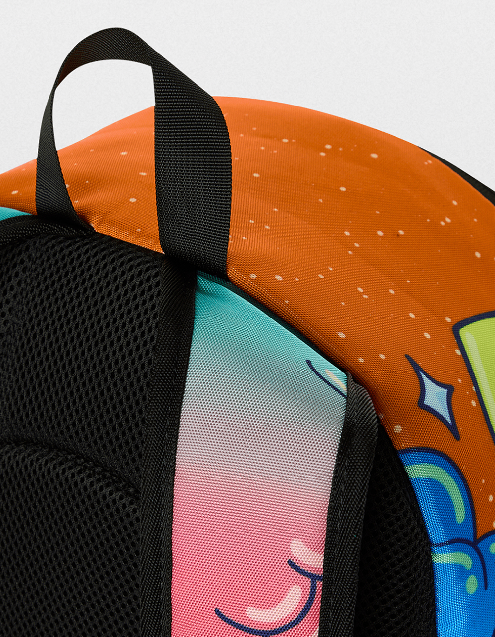 SPACE JUNK DJ Panda Backpack - MULTI