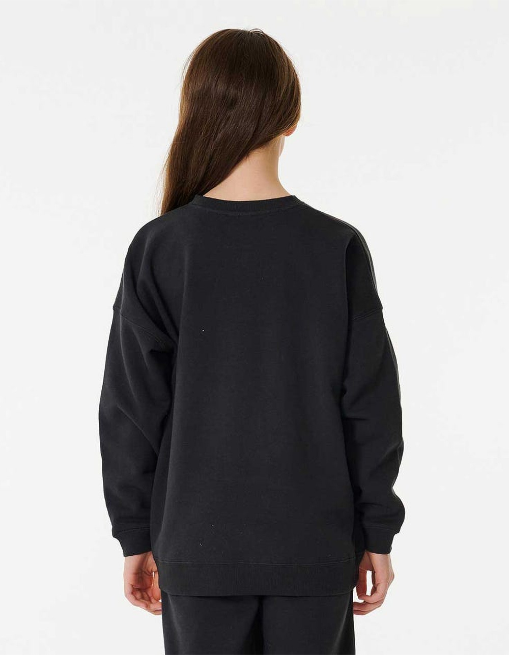 RIP CURL Sun Catcher Girls Crewneck Sweatshirt WASHED BLACK Tillys