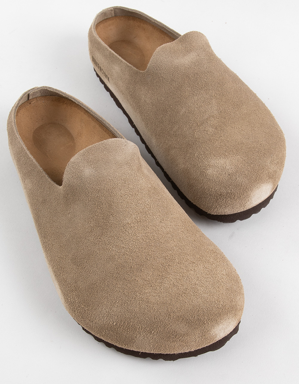BIRKENSTOCK Amsterdam Wrapped Mens Clogs - TAUPE