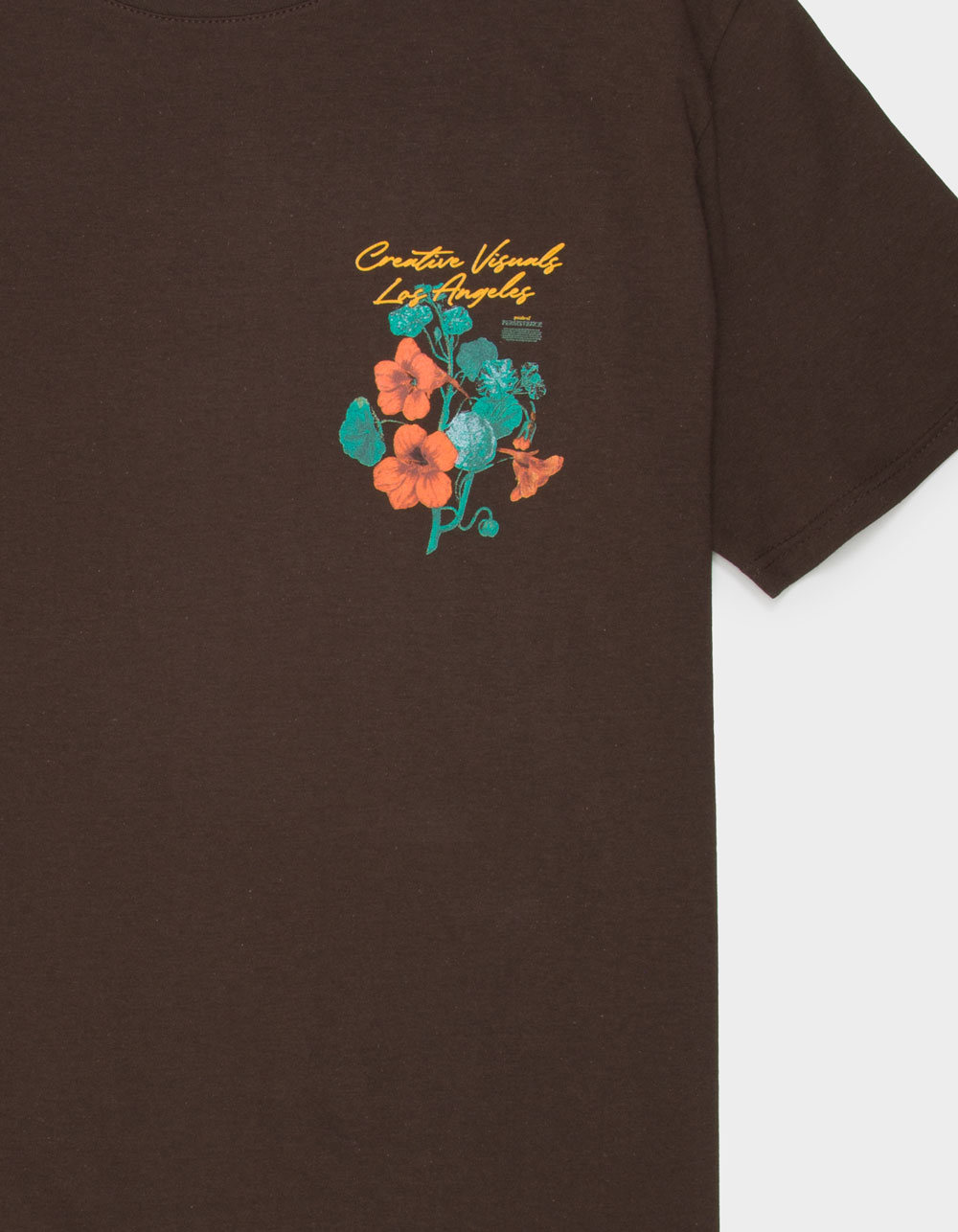 CVLA Petals Mens Tee - BROWN