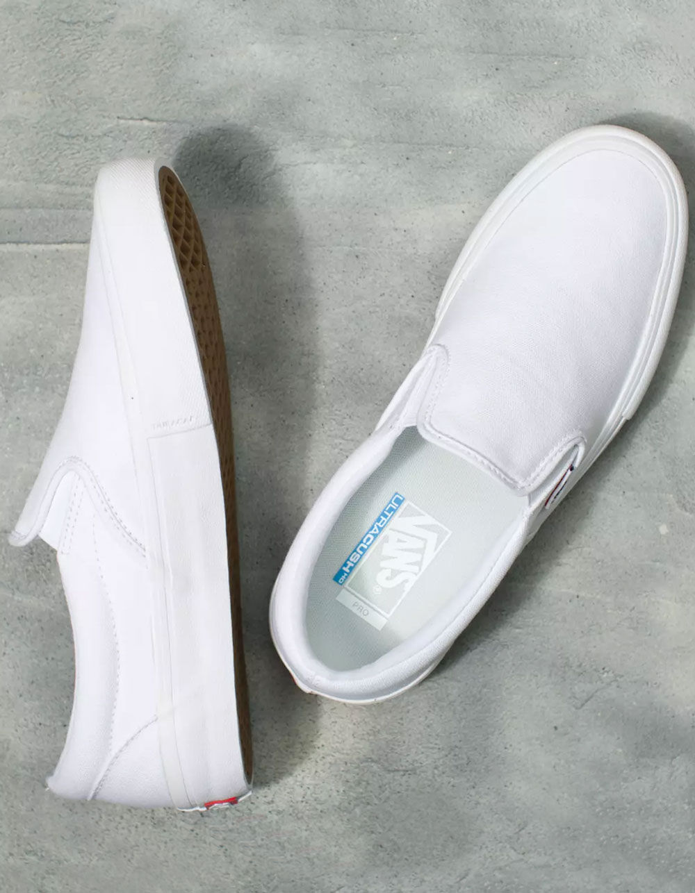 VANS Slip-On Pro White Shoes - WHITE | Tillys