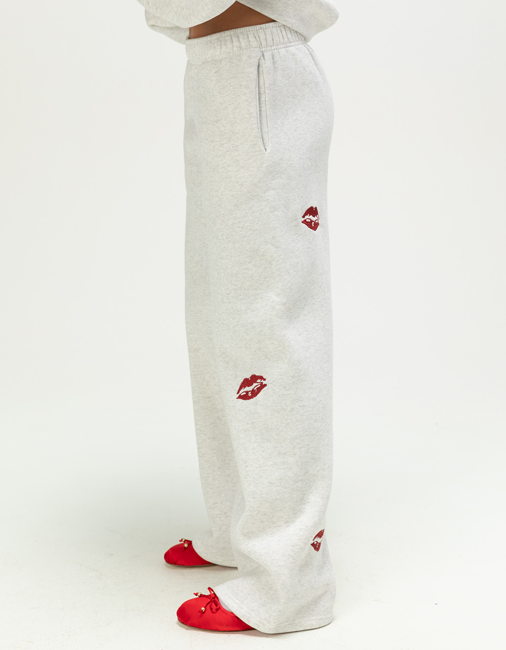 HAPPY CAMP3R Sweet Like Womens Sweatpants - HEATHER GRAY