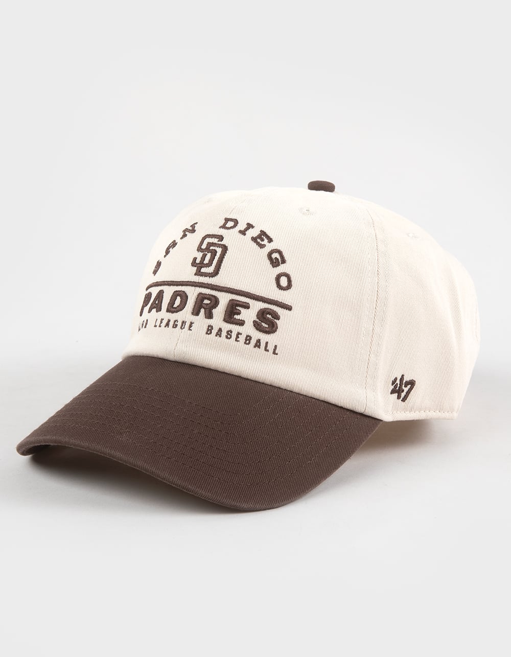 47 BRAND San Diego Padres Windham '47 Clean Up Strapback Hat - NATURAL