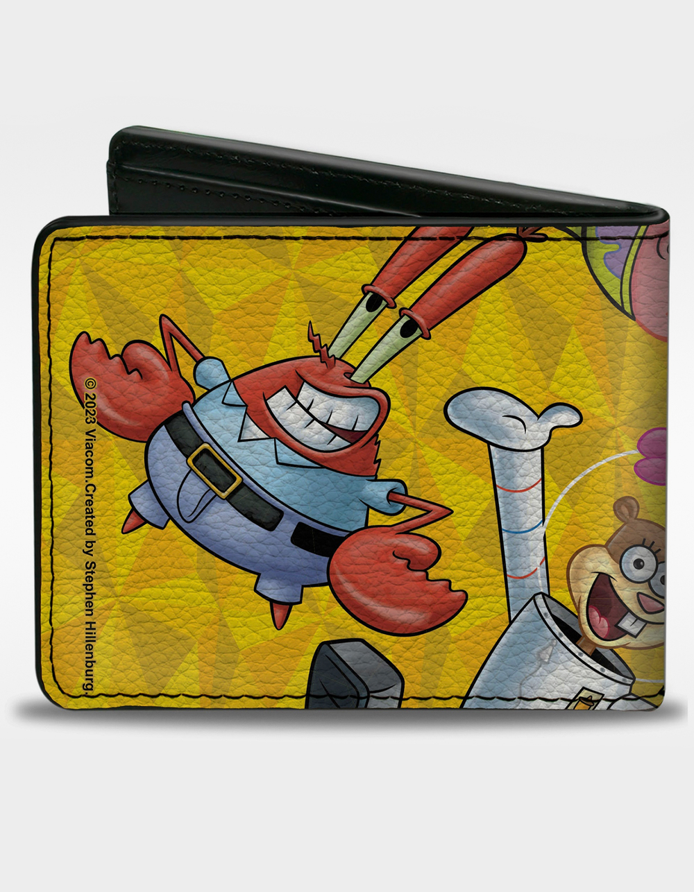 BUCKLE-DOWN SpongeBob SquarePants Characters Bifold Wallet - MULTI