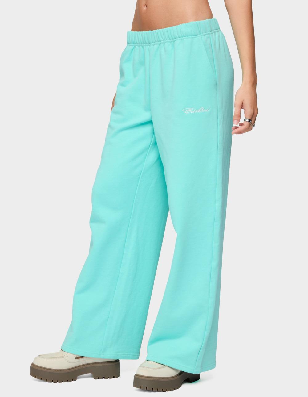 Edikted Only Straight Leg Sweatpants - BLUE