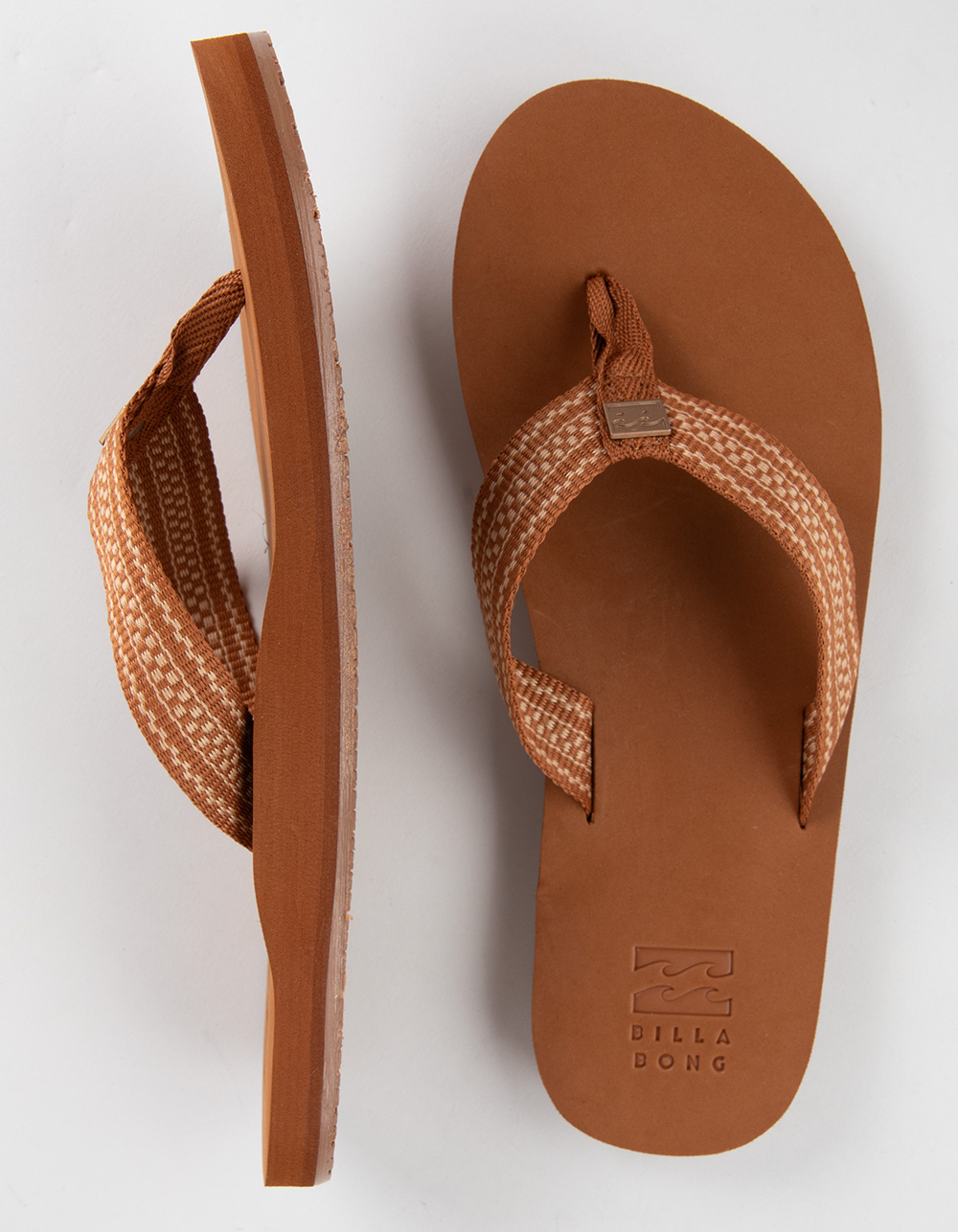 BILLABONG Ailani Womens Thong Flip Flops - BRN/MULTI