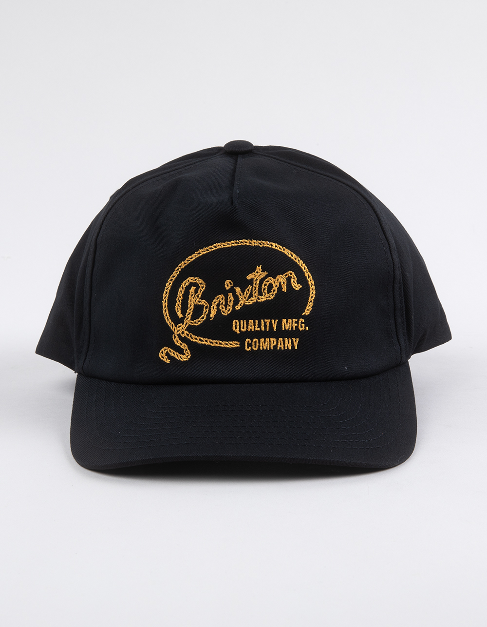 BRIXTON Gallatin Snapback Hat - BLACK