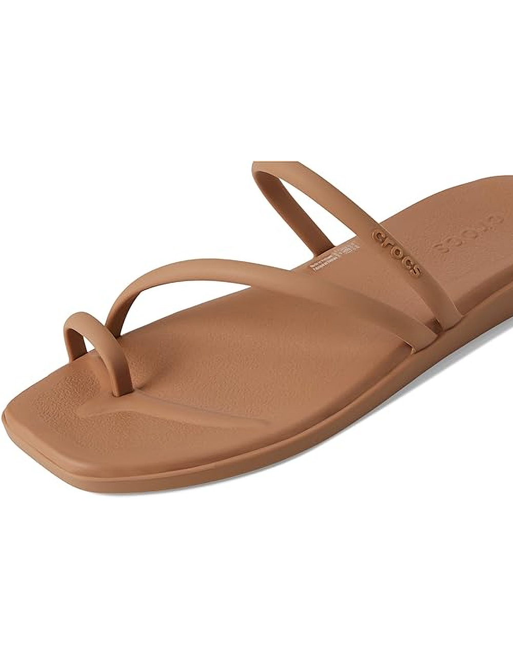 CROCS Miami Womens Toe Loop Sandals - CHOCOLATE