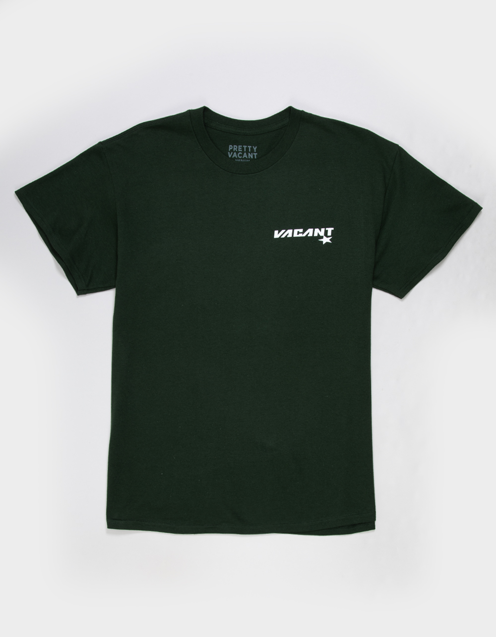 PRETTY VACANT Cherries Mens Tee - FOREST