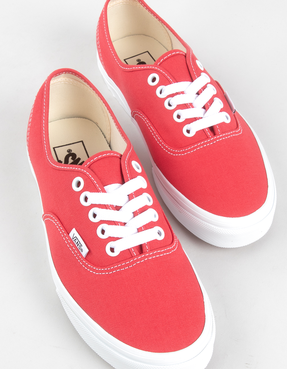 VANS Authentic Womens Shoes - CRIMSON