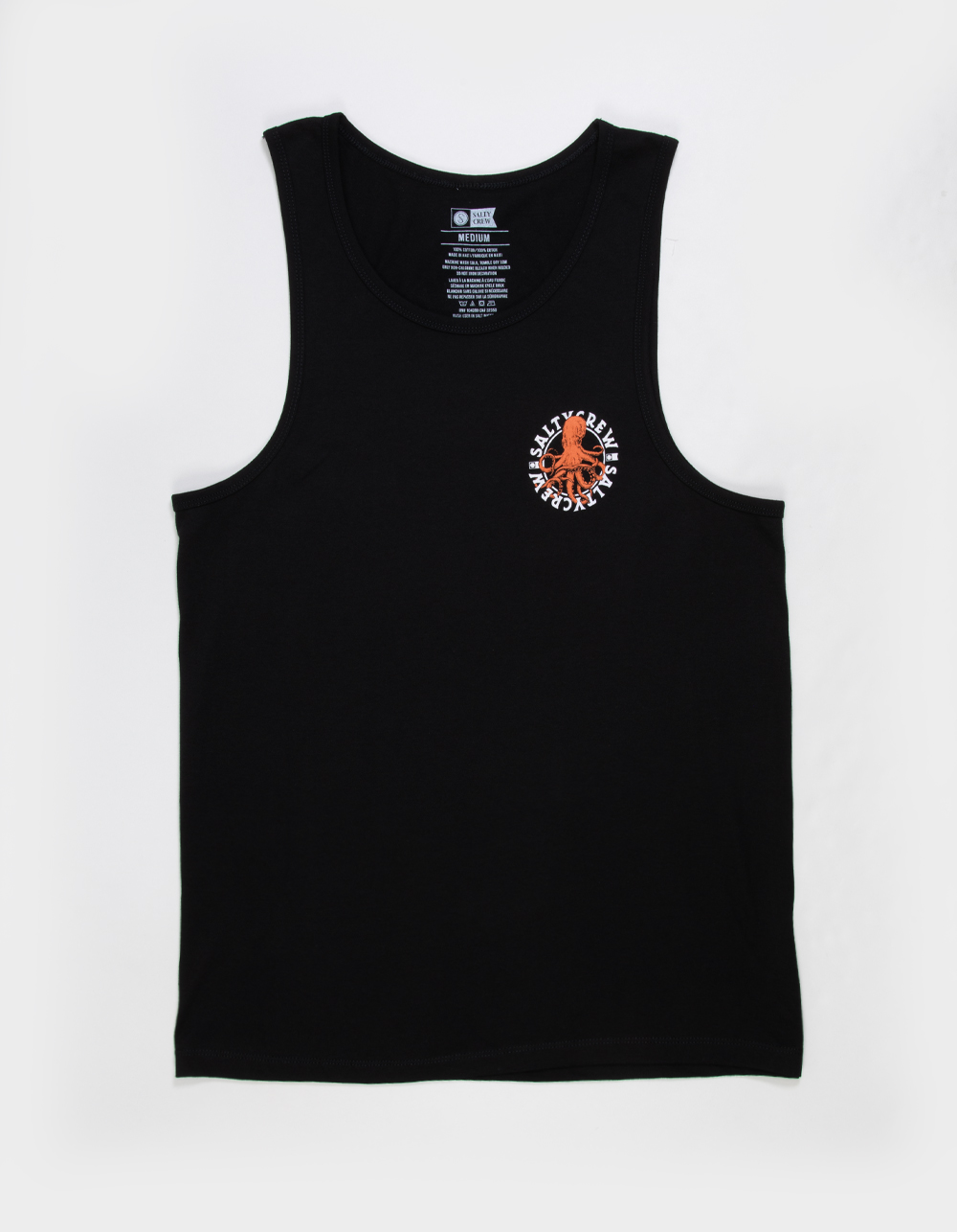SALTY CREW Tentacles Mens Tank Top - BLACK