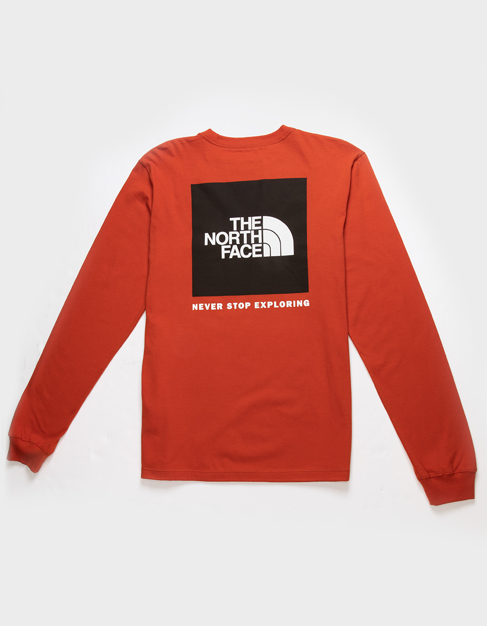 THE NORTH FACE Box NSE Mens Tee - BURNT ORANGE | Tillys