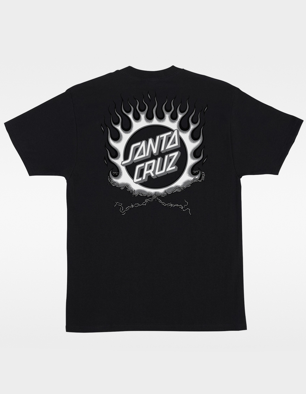 SANTA CRUZ Forging Dot Mens Tee - BLACK