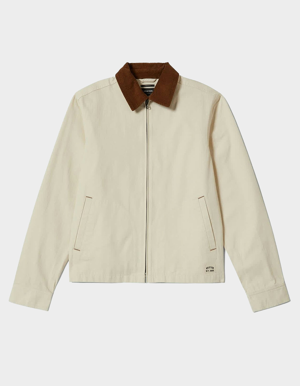 BRIXTON Mechanic Mens Garage Jacket - CREAM