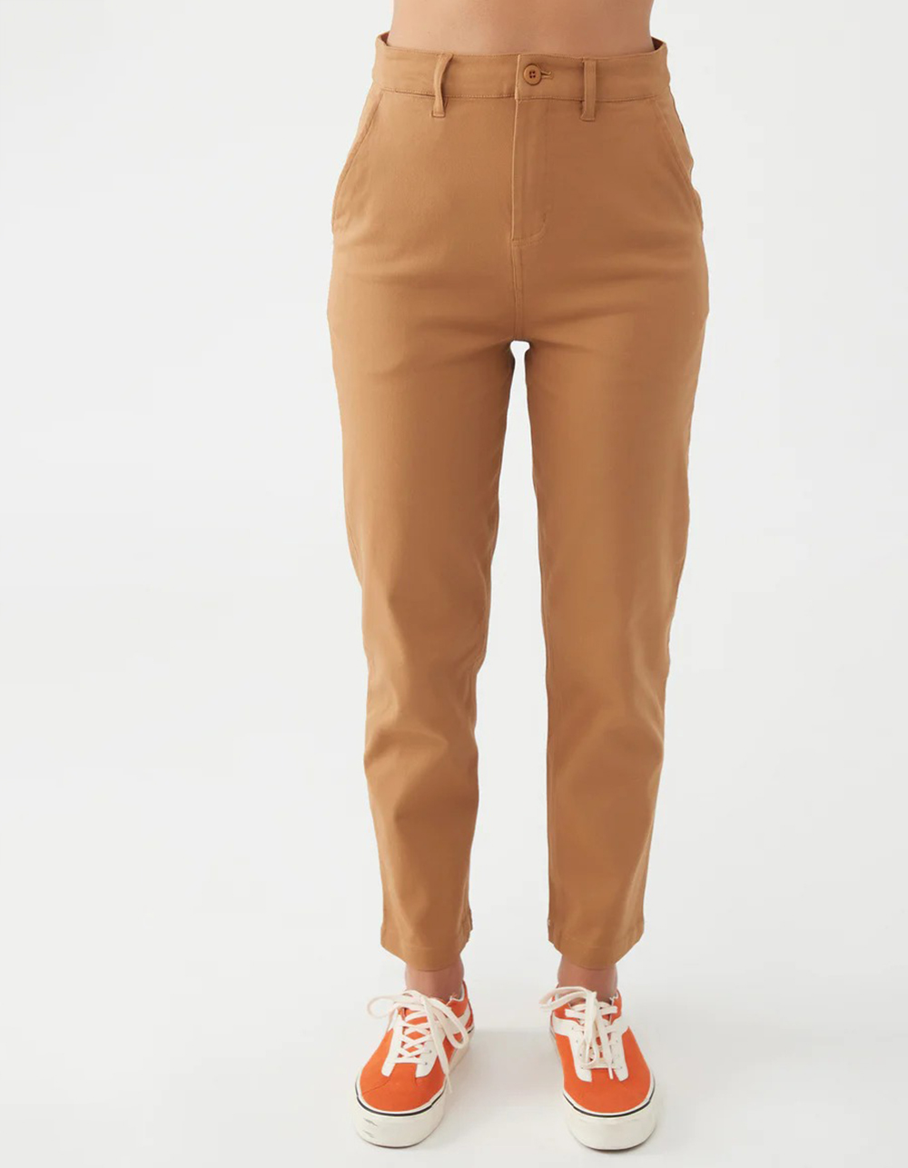 jesse kamm ranger pant tobacco JESSE KAMM $400 The Ranger Tobacco Brown Slim Cotton Canvas Trouser Pant 0 rise pant with a slim leg thats tapering Jesse Kamm Ranger Pants in