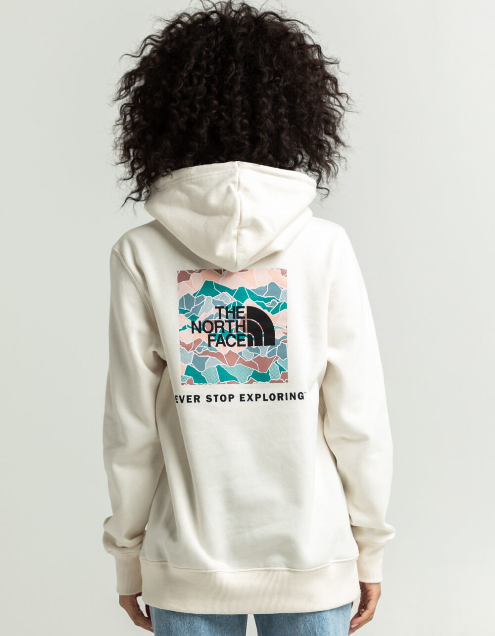 THE NORTH FACE NSE Box Womens Hoodie - CREAM | Tillys