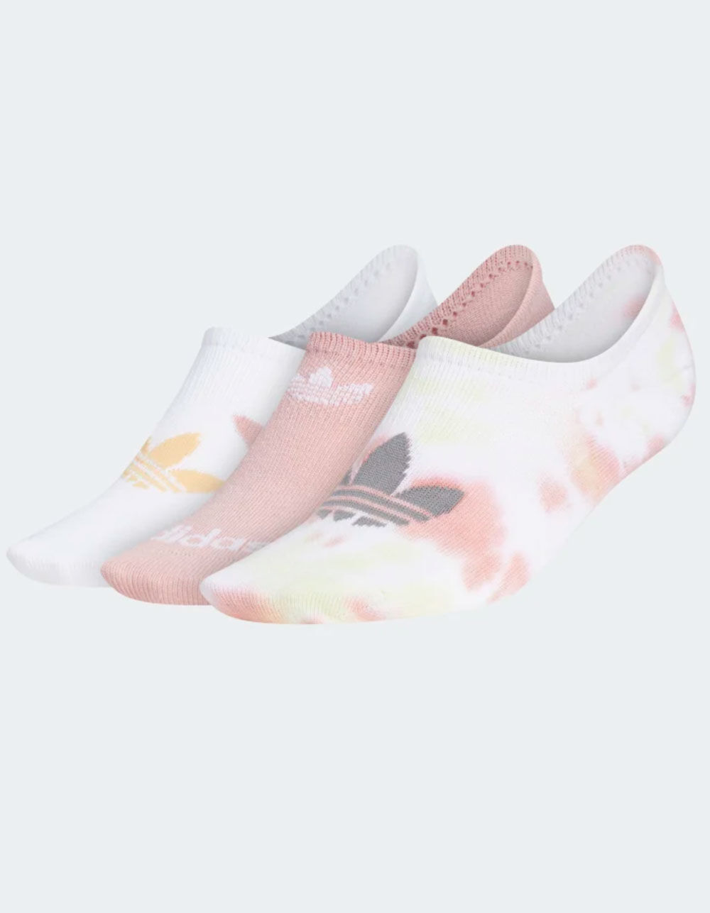 ADIDAS 3 Pack Originals Colorwash Womens No Show Socks MULTI Tillys