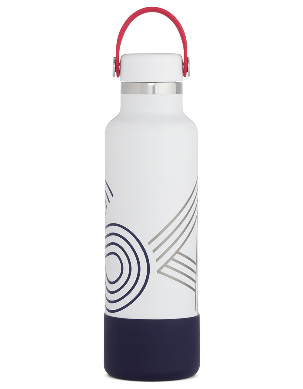 HYDRO FLASK Limited Edition USA 21oz Standard Mouth Water Bottle RED