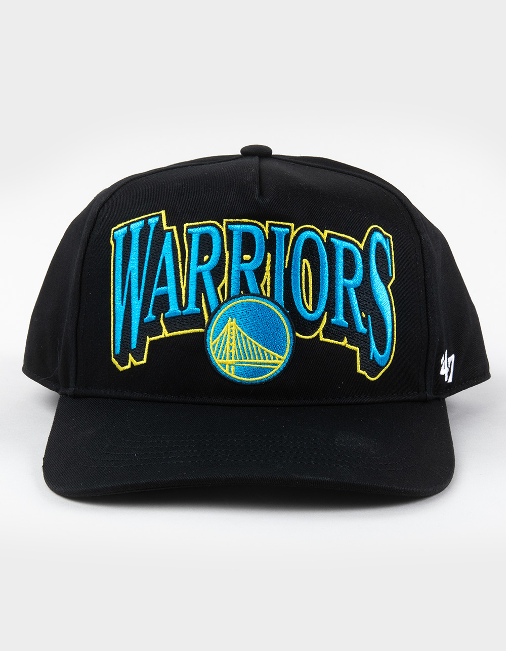 47 BRAND Everytime Golden State Warriors '47 Hitch Snapback Hat - BLACK