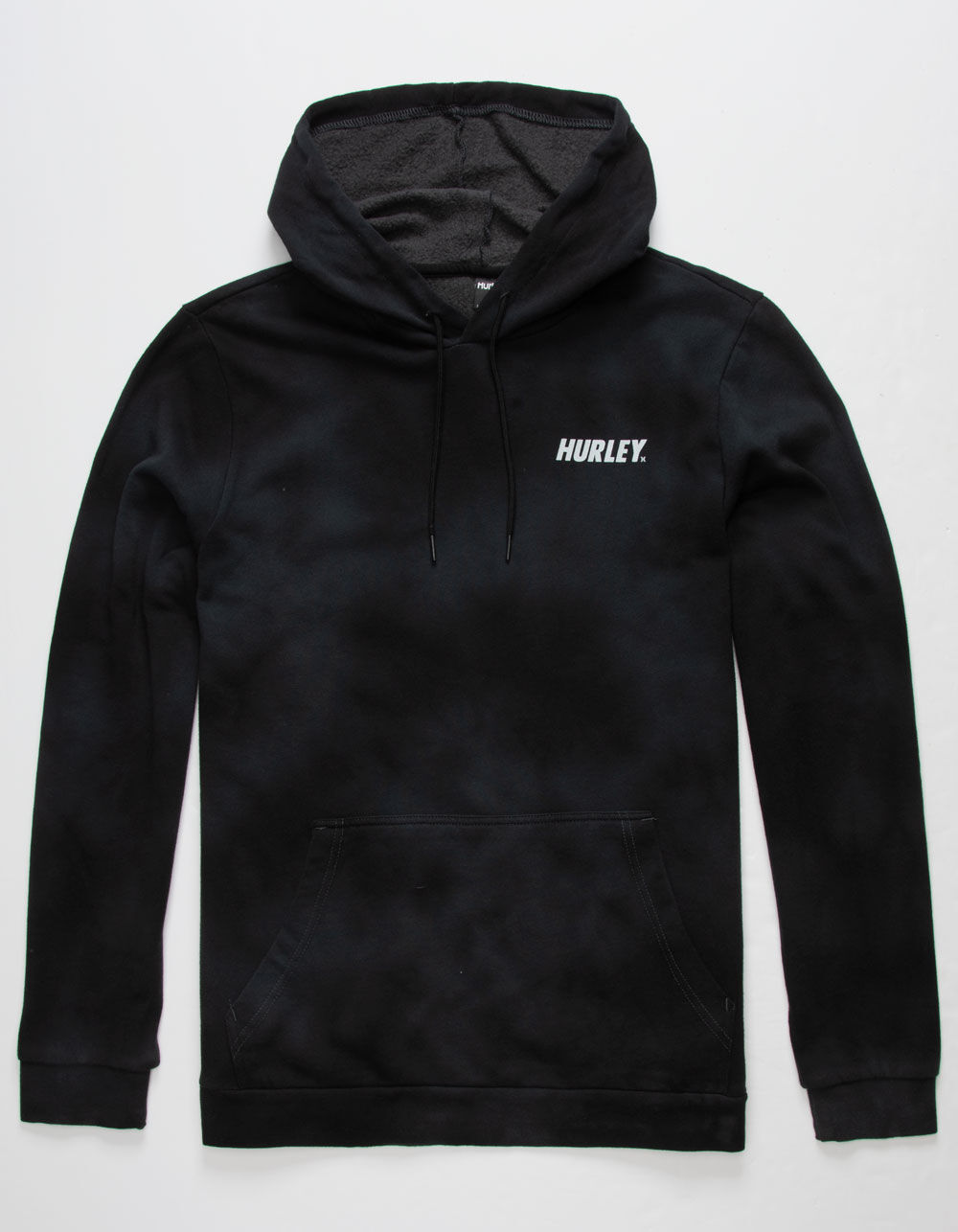 HURLEY Fastlane Mens TieDye Hoodie BLACK Tillys