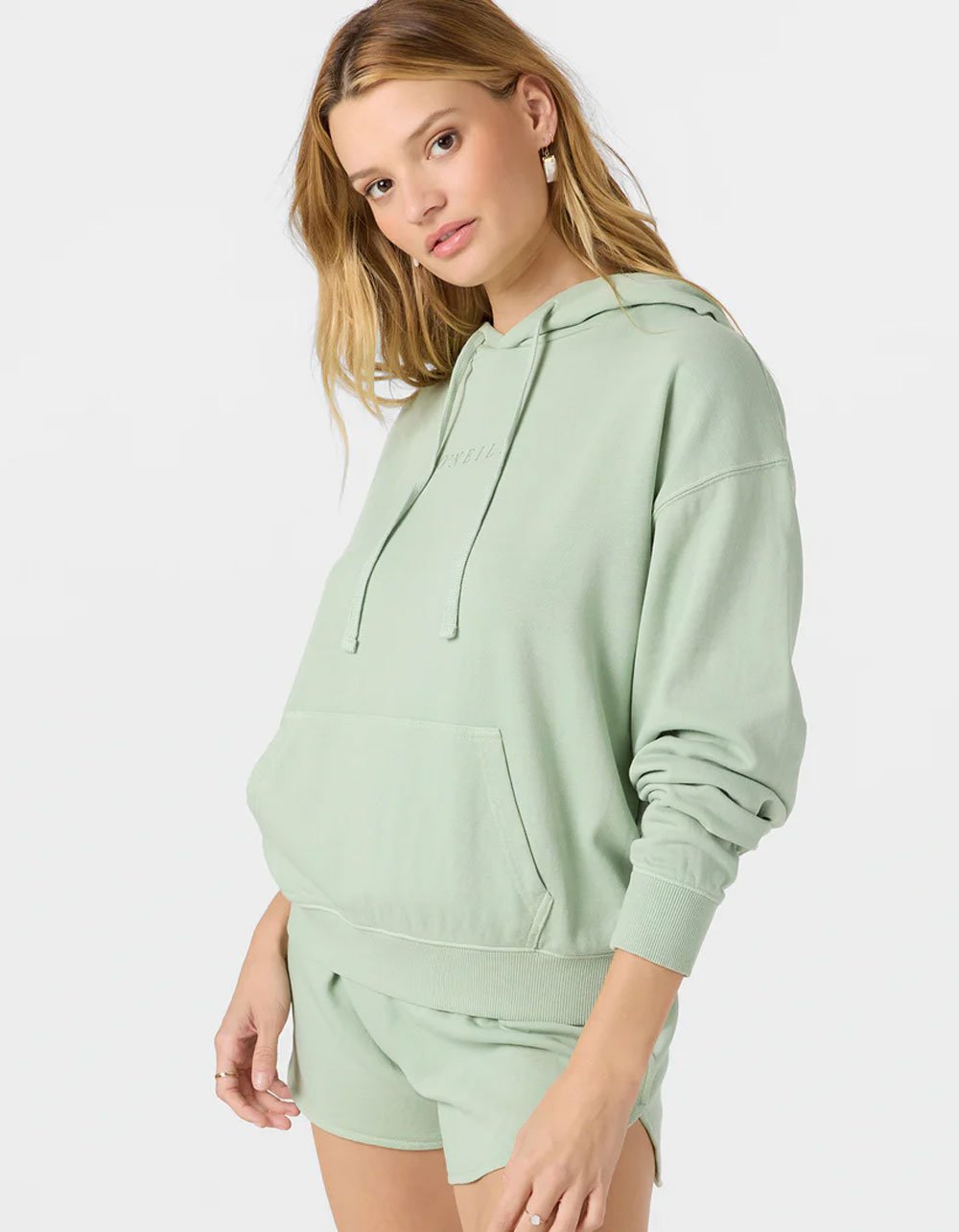 O'NEILL Drift Womens Hoodie - LT GREEN
