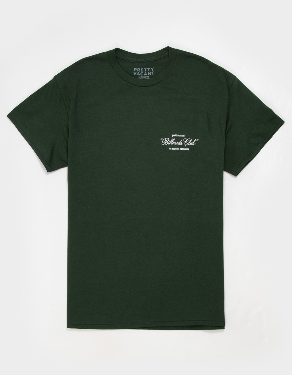 PRETTY VACANT Billiards Mens Tee - FOREST
