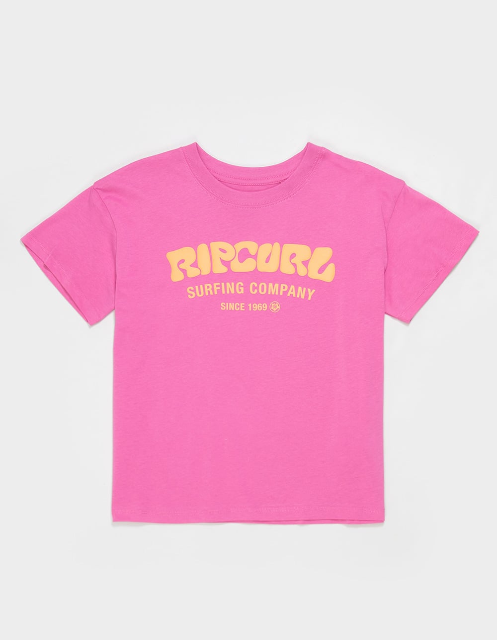 RIP CURL Surf Puff Girls Tee - PINK