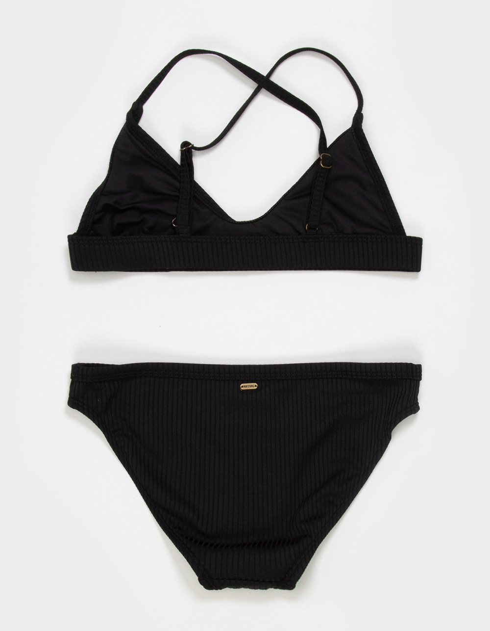 RIP CURL Premium Rib Girls Triangle Bikini Set