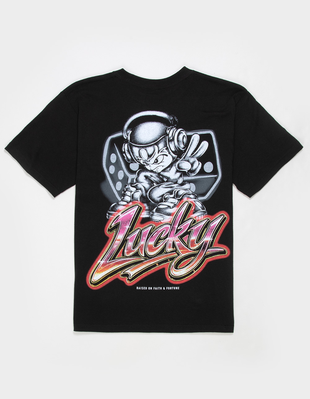 CVLA Always Lucky Boys Tee - BLACK