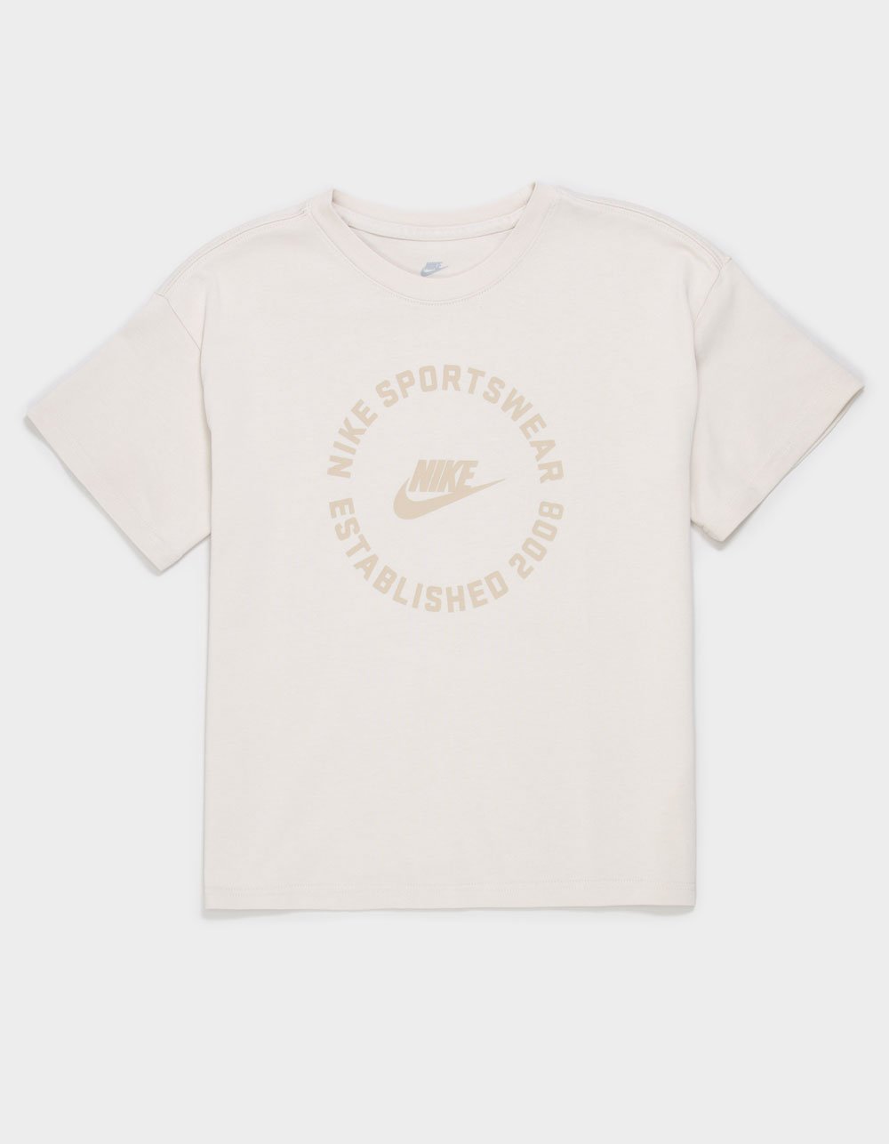 NIKE Sportswear Boys Tee - SAND