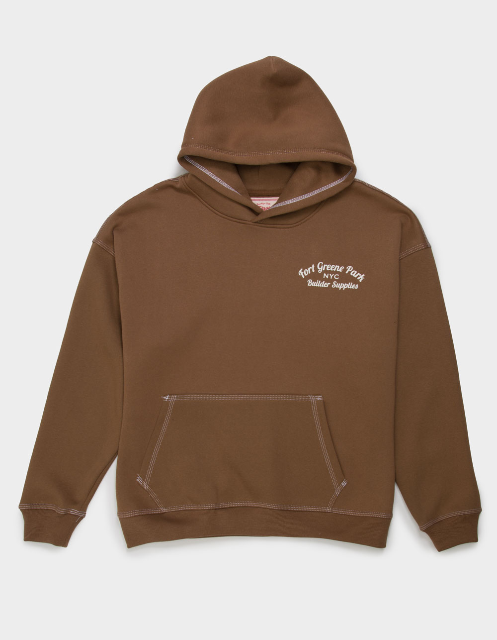BROOKLYN CLOTH Greene Park Rose Mens Hoodie - BROWN | Tillys