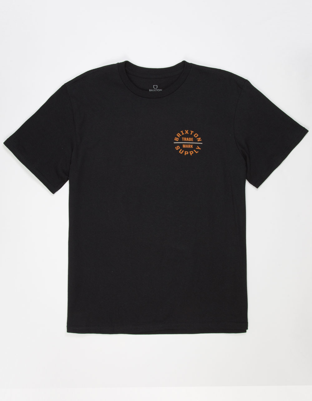 BRIXTON Oath V Mens Tee - BLACK/COPPER