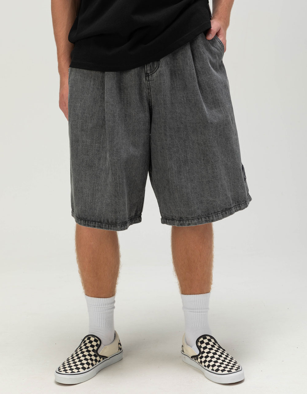 RUSTY Mista 25 Mens Shorts - WASHED BLACK