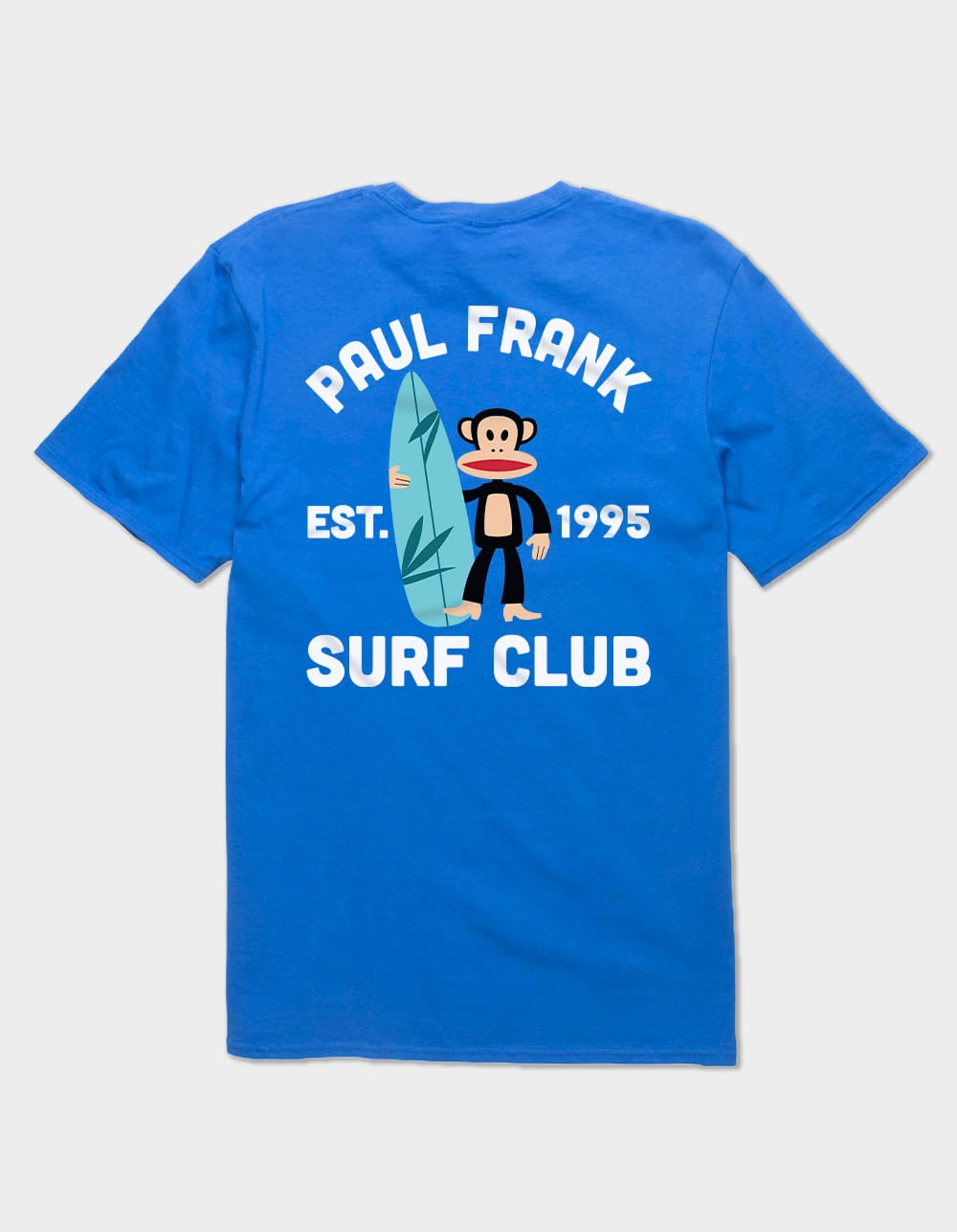 PAUL FRANK Surf Club Unisex Tee - ROYAL