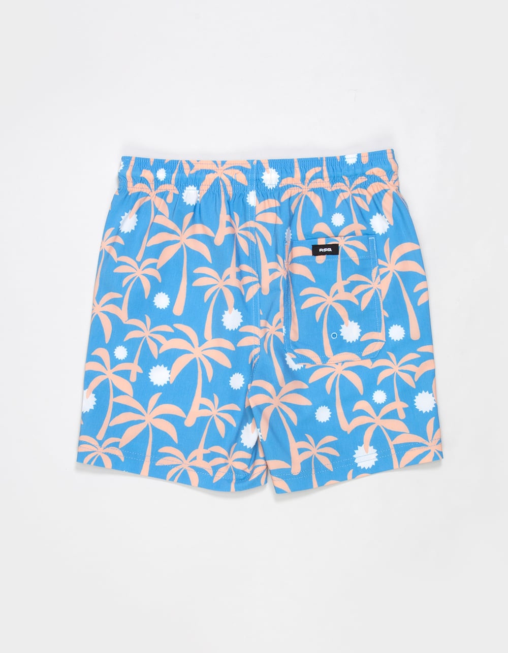 RSQ Boys Palms Swim Trunks - BLUE