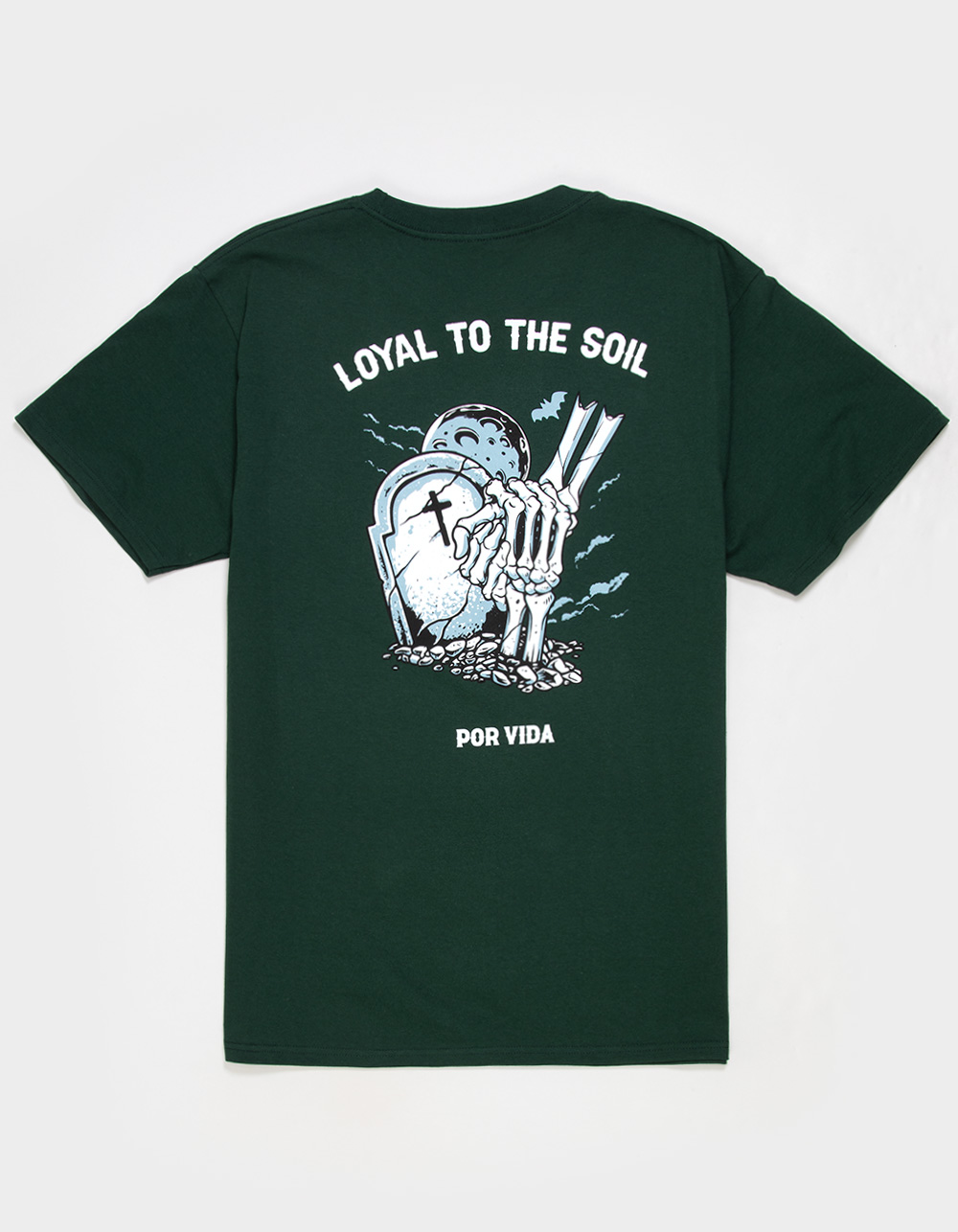 LAST CALL CO. Loyal Por Vida Mens Tee - GREEN