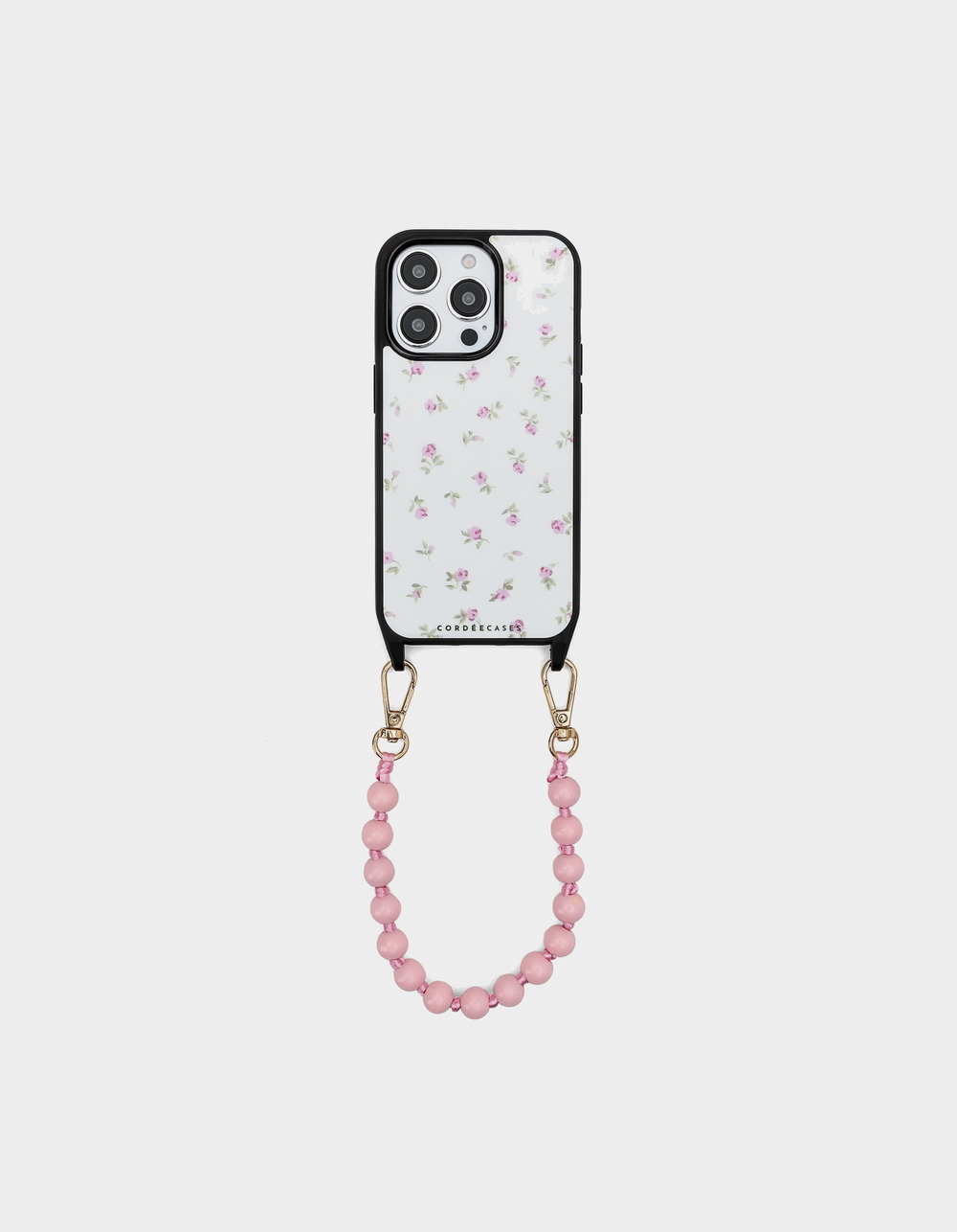 CORDEE CASES Peony Picnic iPhone Pro Max MagSafe Wristlet Set