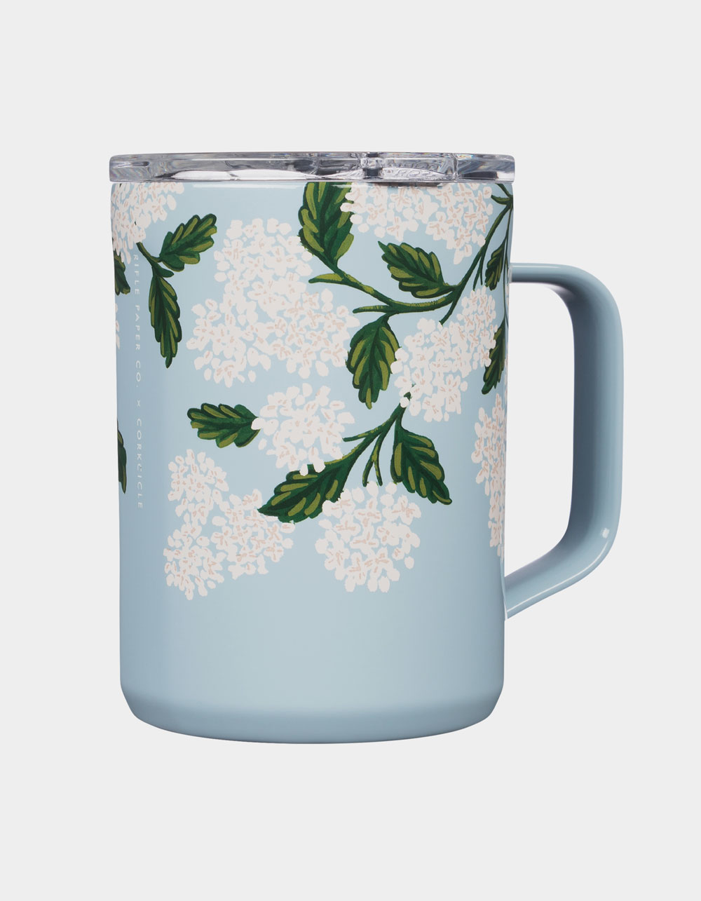 CORKCICLE x Rifle Paper Co. Blue Hydrangea 16 oz Mug BLUE Tillys