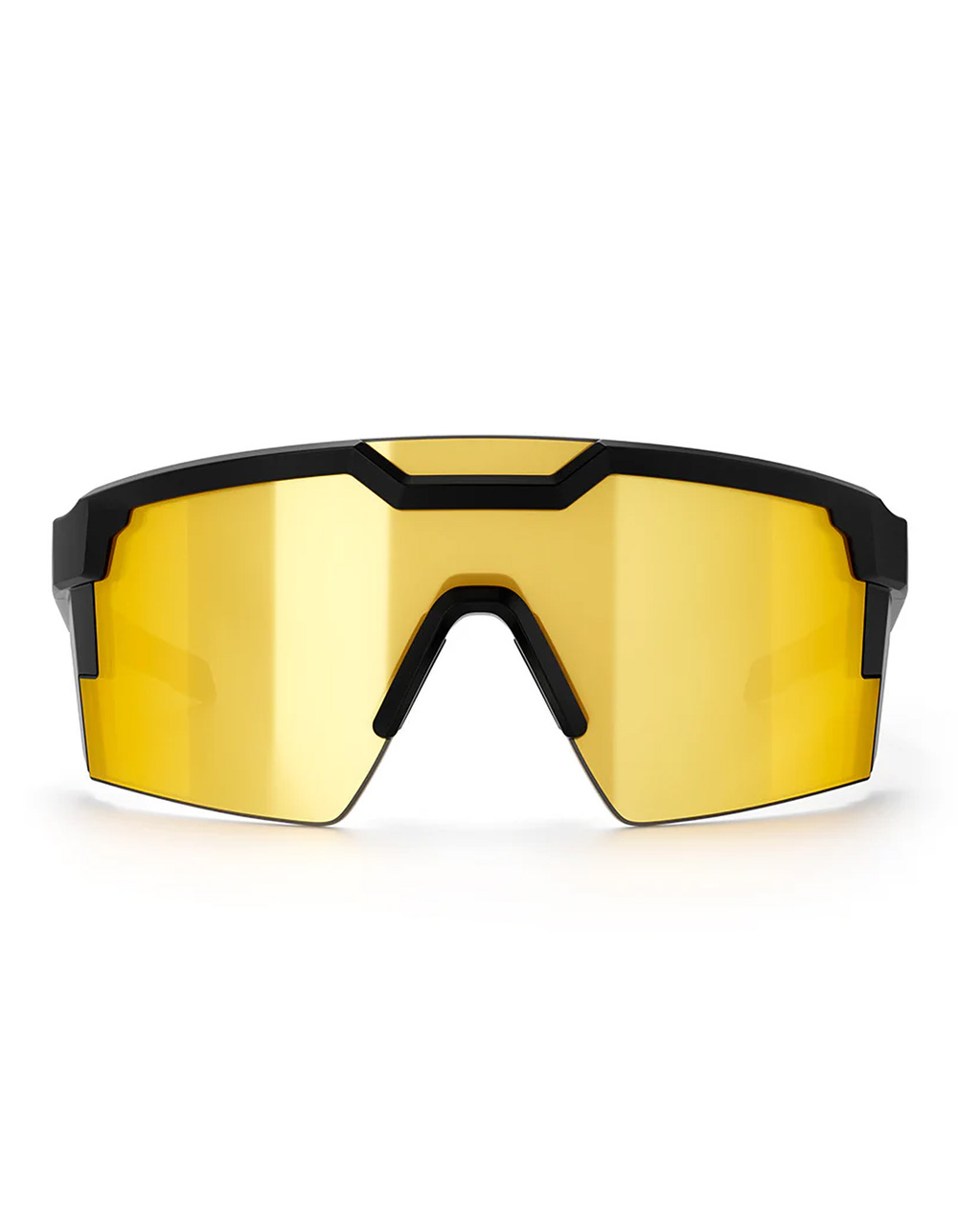 HEAT WAVE VISUAL Future Tech Gold Z87+ Sunglasses - BLACK GOLD