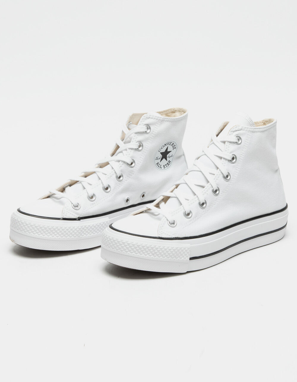 Chuck Taylor All Star Lift High Top Shoes - WHITE |