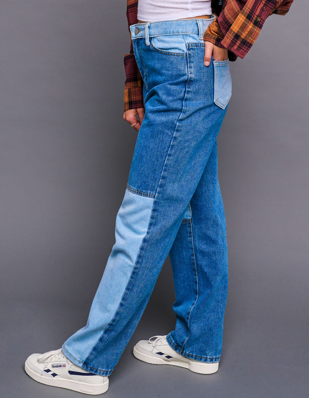 TRUEWRLD Patched Womens Jeans - DENIM | Tillys