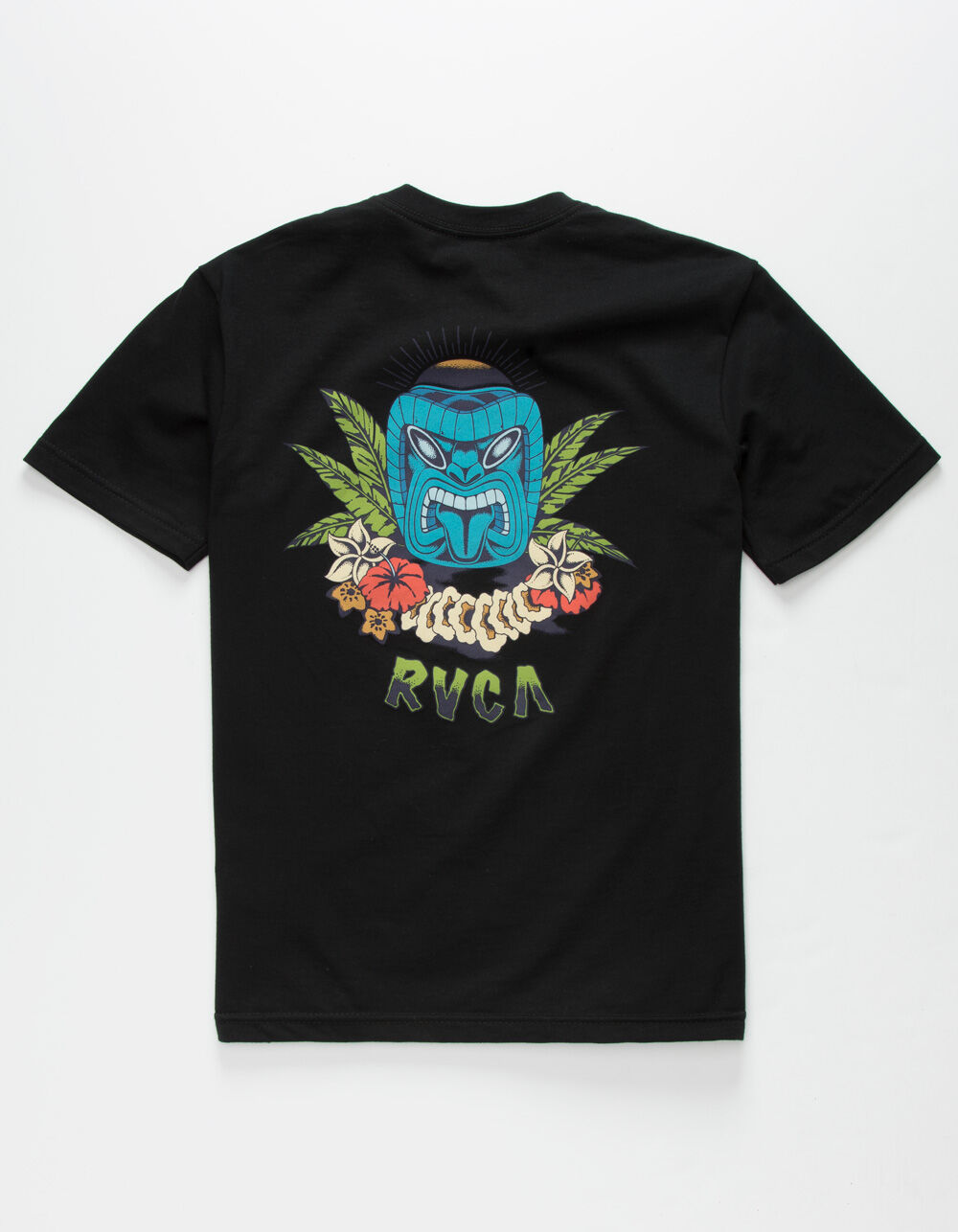 RVCA Tiki Crest Boys T-Shirt - BLACK | Tillys