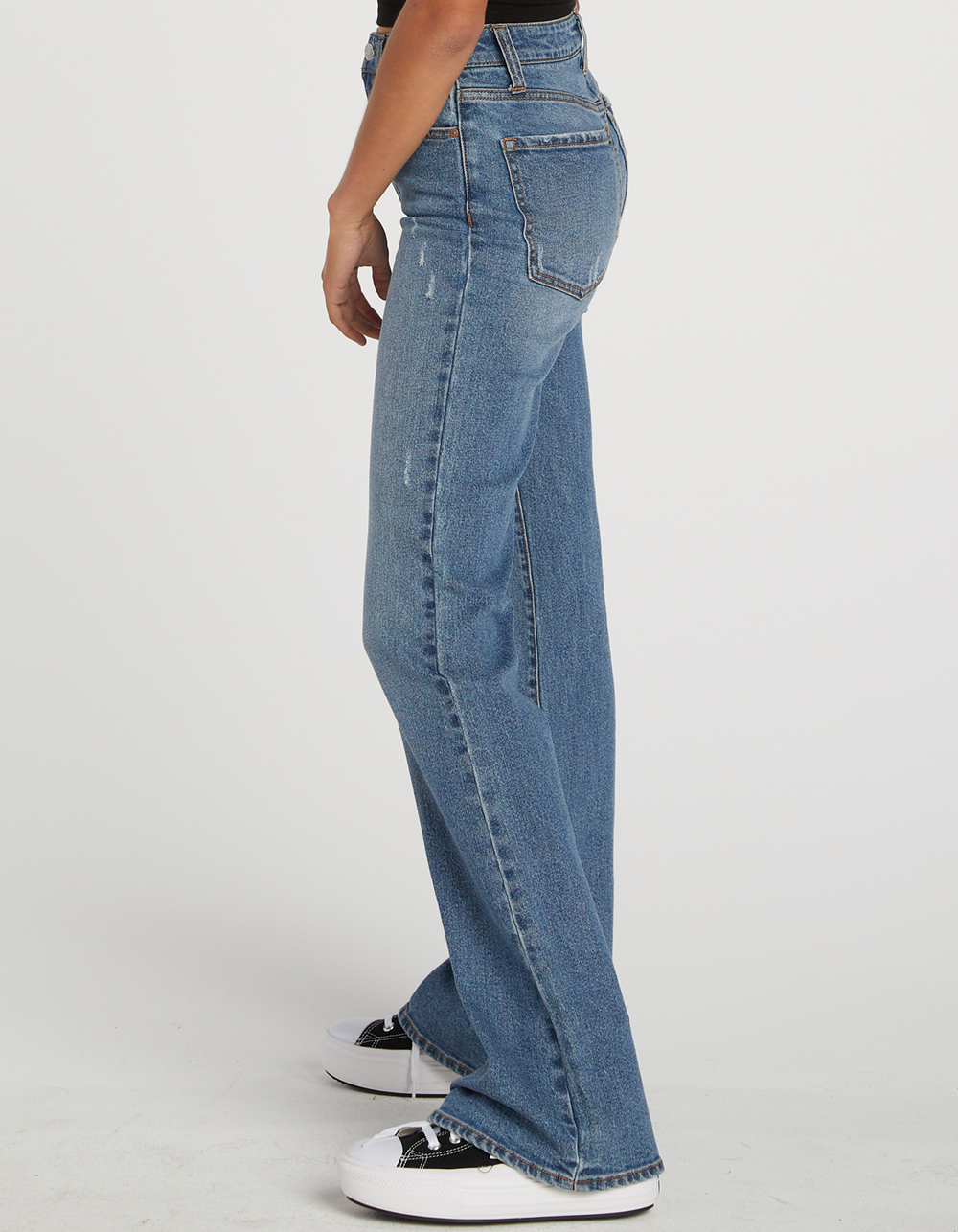 RSQ Womens High Rise Flare Jeans