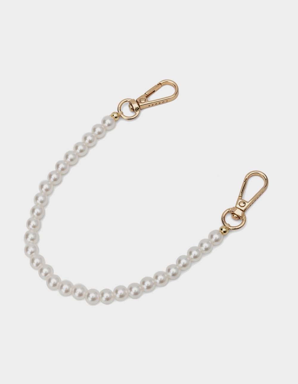 CORDEE CASES Pearl Phone Wristlet - ANTIQUE WHITE
