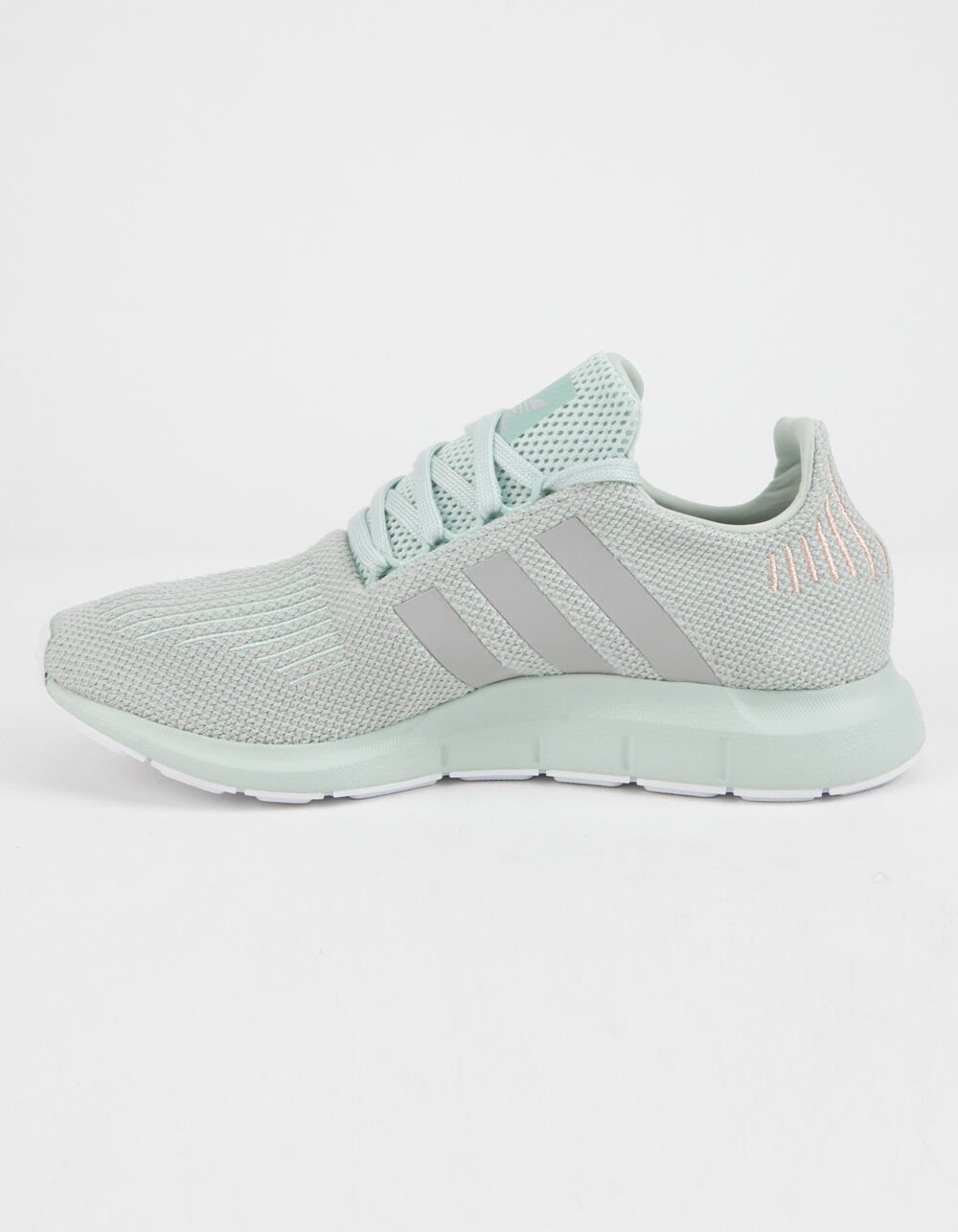 ADIDAS Swift Run Green & Gray Womens Shoes image number 3