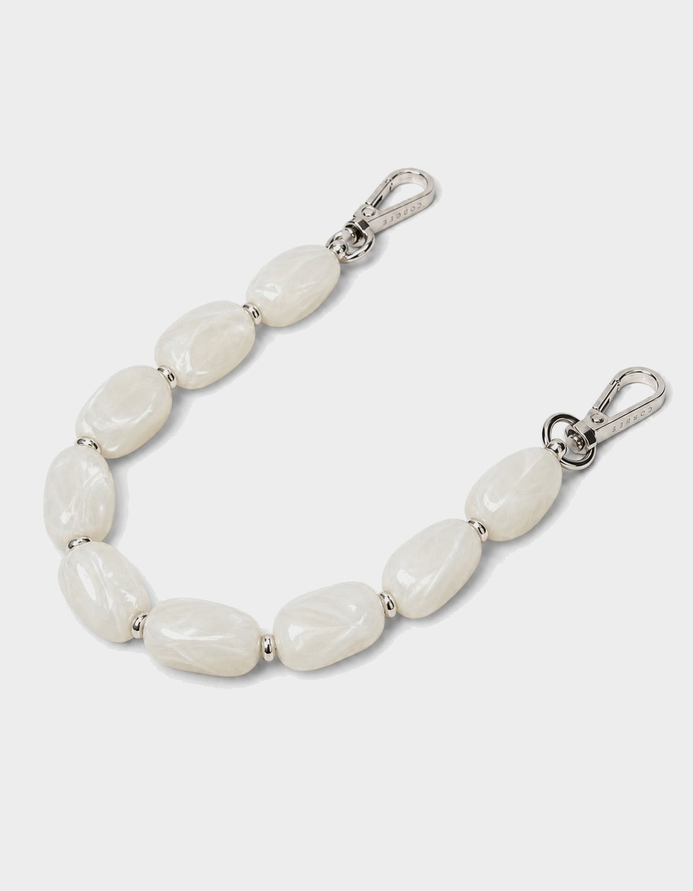 CORDEE CASES Aurelia iPhone 15 Pro Chain Set - ANTIQUE WHITE